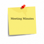 Meeting Minute Sticky